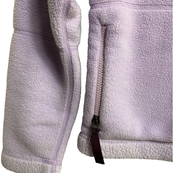 Patagonia Synchilla Vintage Lavender USA Made Zipper Fleece Womens Jacket Sz XS - Picture 5 of 7